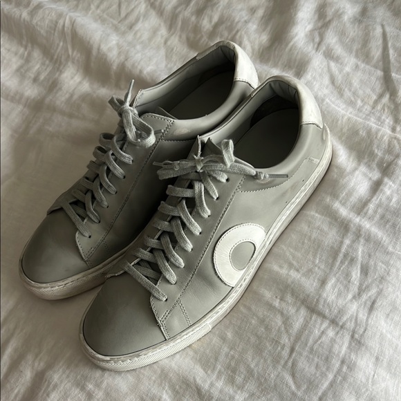 Oliver Cabell Men’s Low 1 Sneakers Men’s Shoes Size 9 Particle Grey - Picture 3 of 12